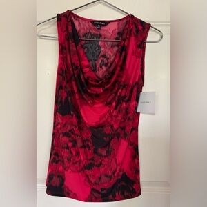 Ellen Tracy Cowl Neck Blouse